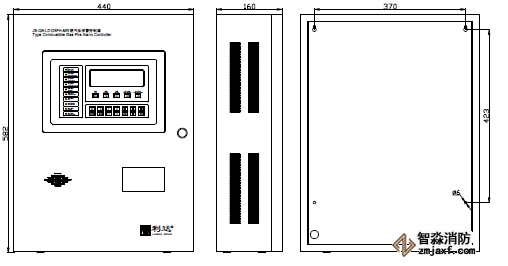JB-QB-LD128FH-M可燃氣體報警控制器